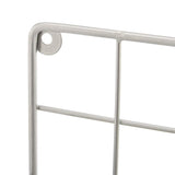 Storage organizer ezoware silver finish wall door mount kitchen wrap organizer silver rack for food storage bags aluminum foil wax paper sandwich bags plastic wrap