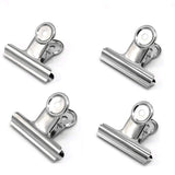 Explore tenn well stainless steel chip clips 18pcs bag sealing clips for air tight seal grip on chip bags veggies bags coffee food storage bags silver