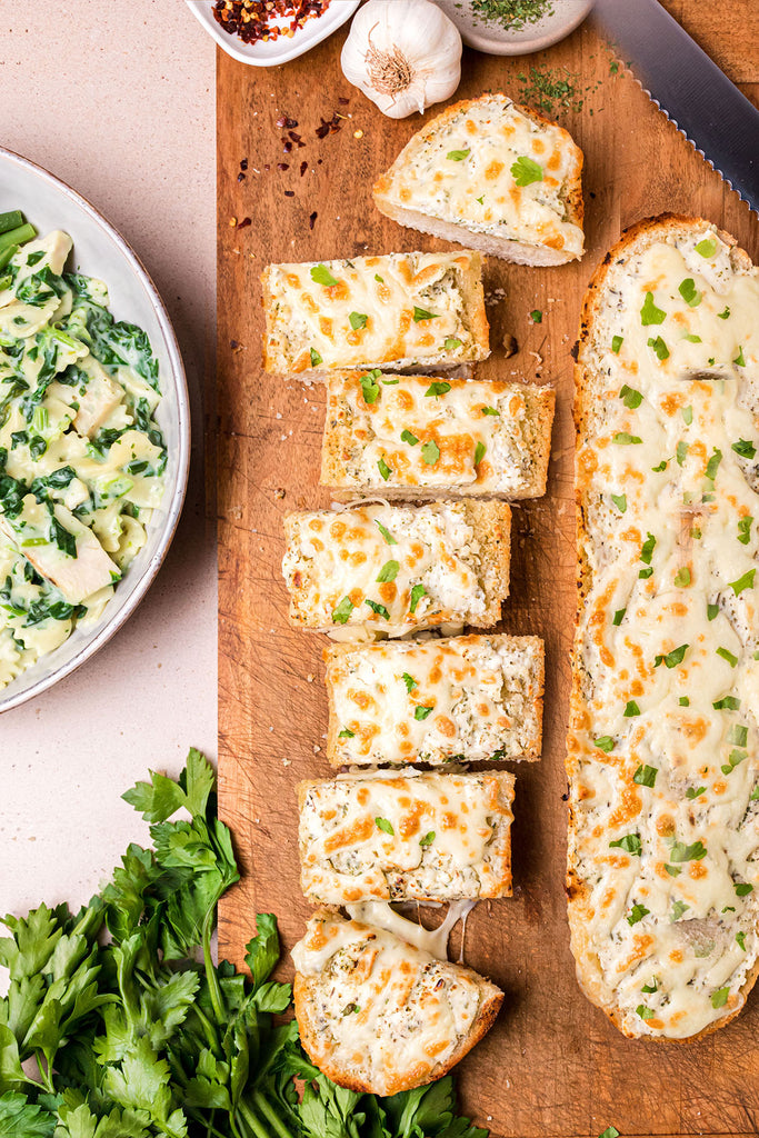 Garlic Cheese Bread Recipe With Cream Cheese