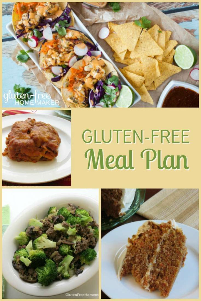 Gluten-Free Meal Plan (June 5)
