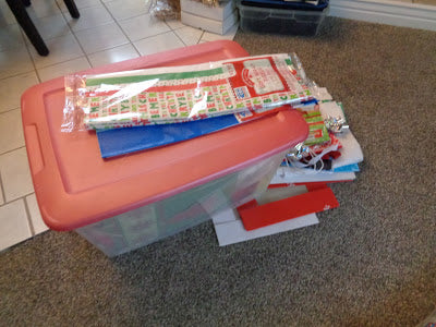 Our New Gift Wrap Organizer