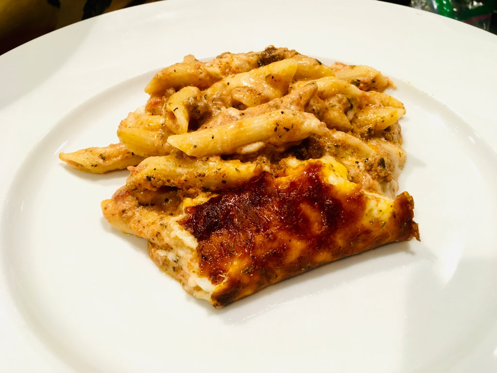 BAKED ZITI, CLASSIC OLD-SCHOOL ITALIAN COMFORT FOOD