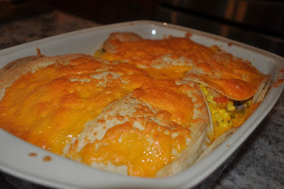 Breakfast Burrito Casserole