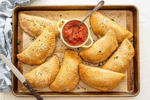 The BEST Cheese Calzones