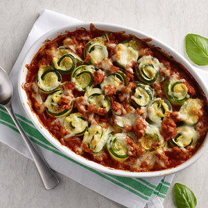 Jennie - O Turkey Recipe of the Week - Zucchini Lasagna Rolls