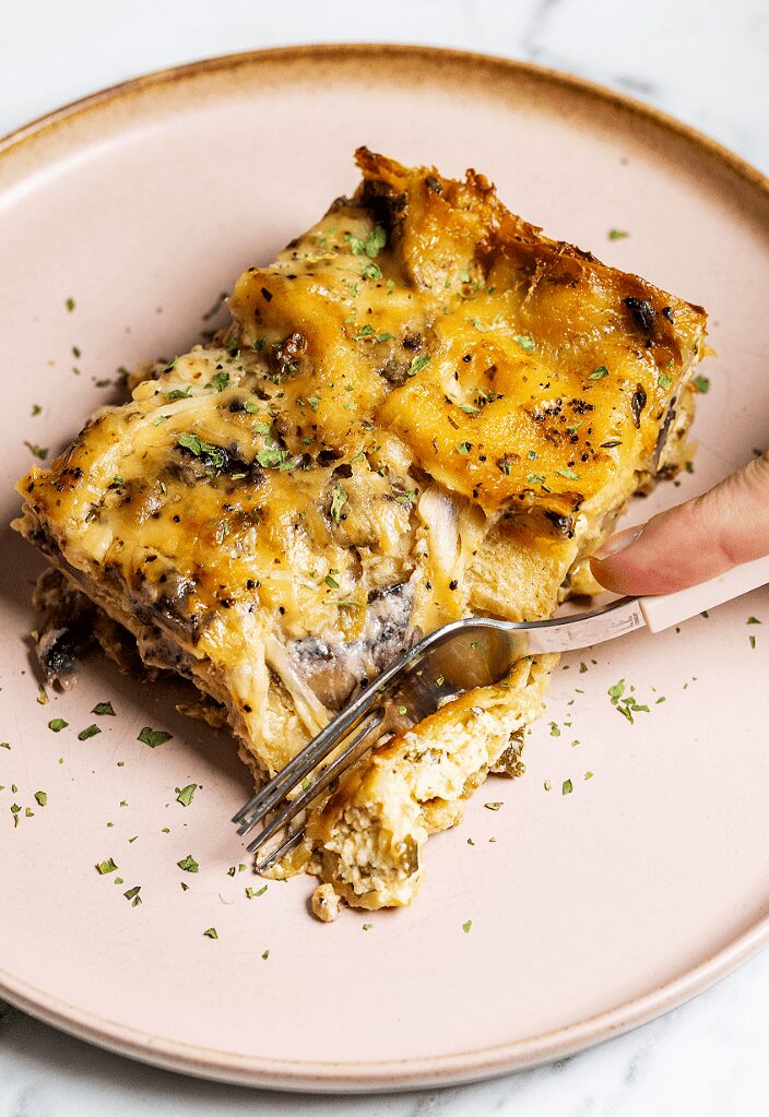 Vegetarian White Lasagna