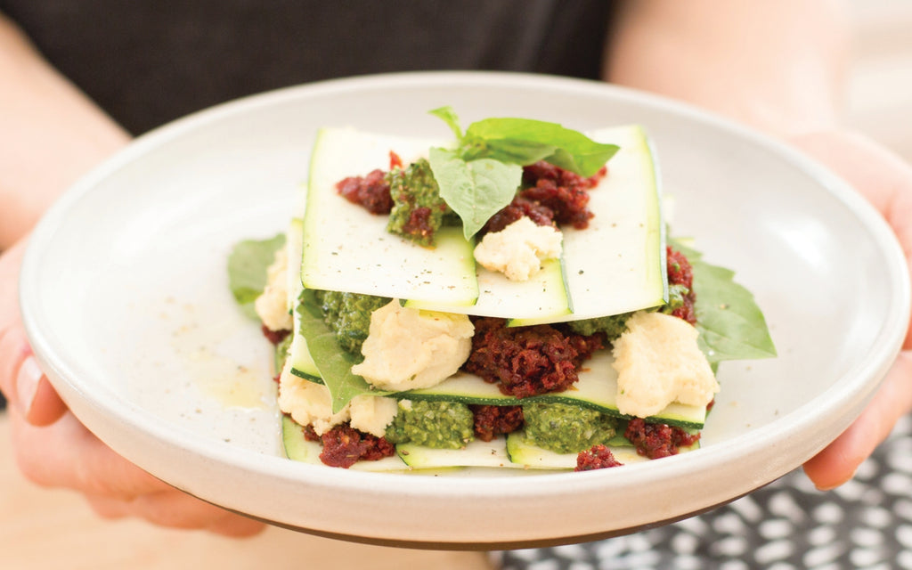 Zucchini Lasagna With Sun-Dried Tomatoes