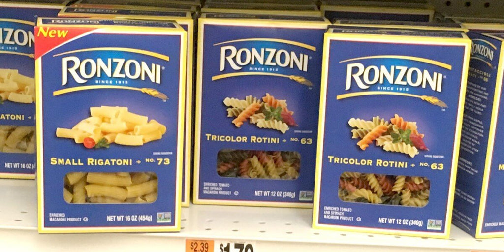 Ronzoni Pasta & Lasagna Noodles Just $0.66 at ShopRite!