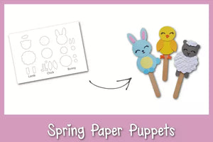 Spring Puppet Crafts