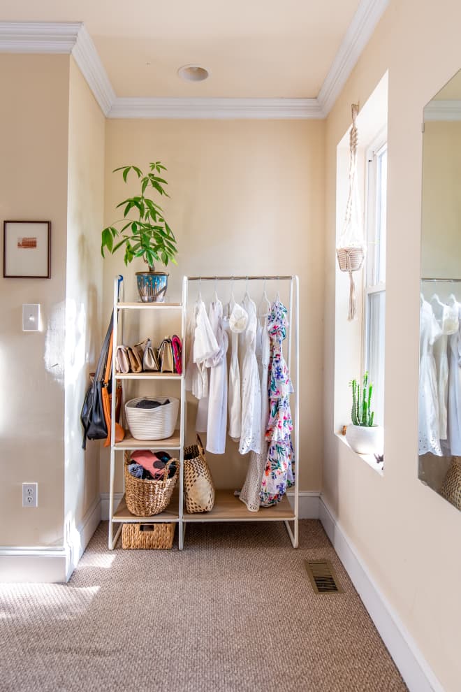 The $37 Hanging Organizer That Instantly Eliminated My Closet-Clutter Avalanche