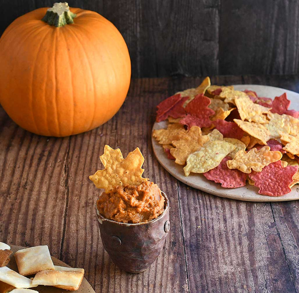 Fabulous Oil-Free Ancho Chile Pumpkin Hummus Dip Recipe – Vegan and Gluten-Free