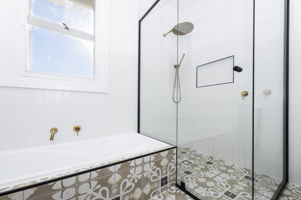 New bathroom & laundry layout brings beauty and functionality