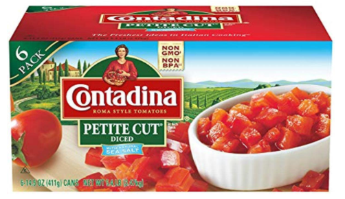 Amazon – Contadina Petite Cut Canned Diced Roma Style Tomatoes, 14.5 Oz (Pack of 6) – $6.54 (reg. $12.99), Great price
