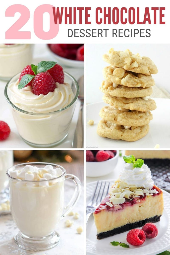 20 White Chocolate Recipes With Step By Step Instructions