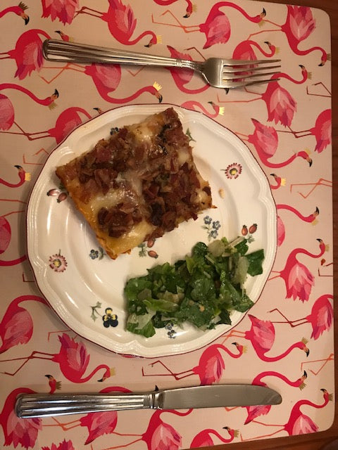 Chicken Carbonara Lasagna
