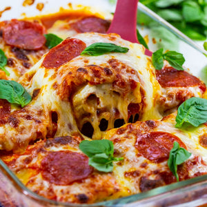 Pepperoni Lasagna Roll-Ups