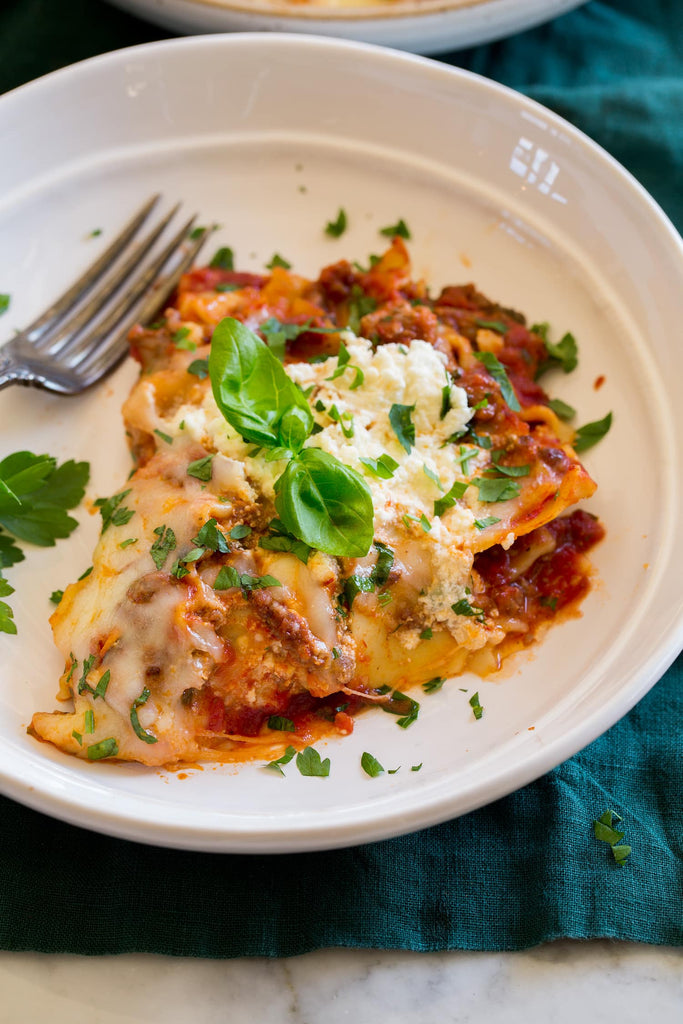 One Pot Skillet Lasagna