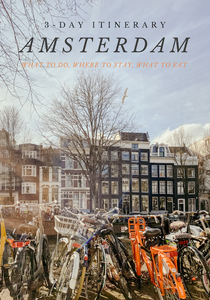 3 Day Amsterdam Itinerary: Best Things To Do [2023]