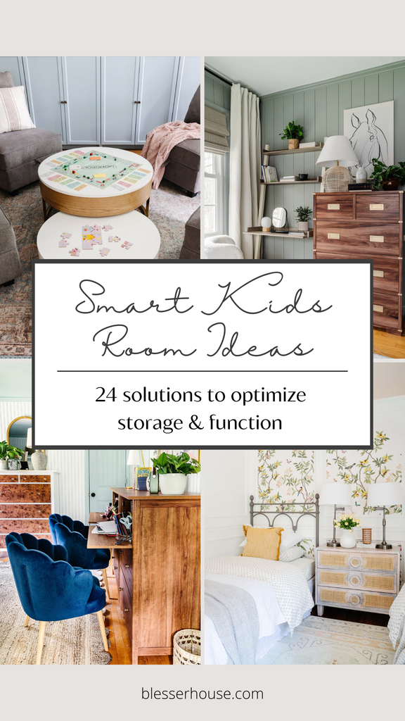 24 Smart Kids Room Storage and Decor Ideas