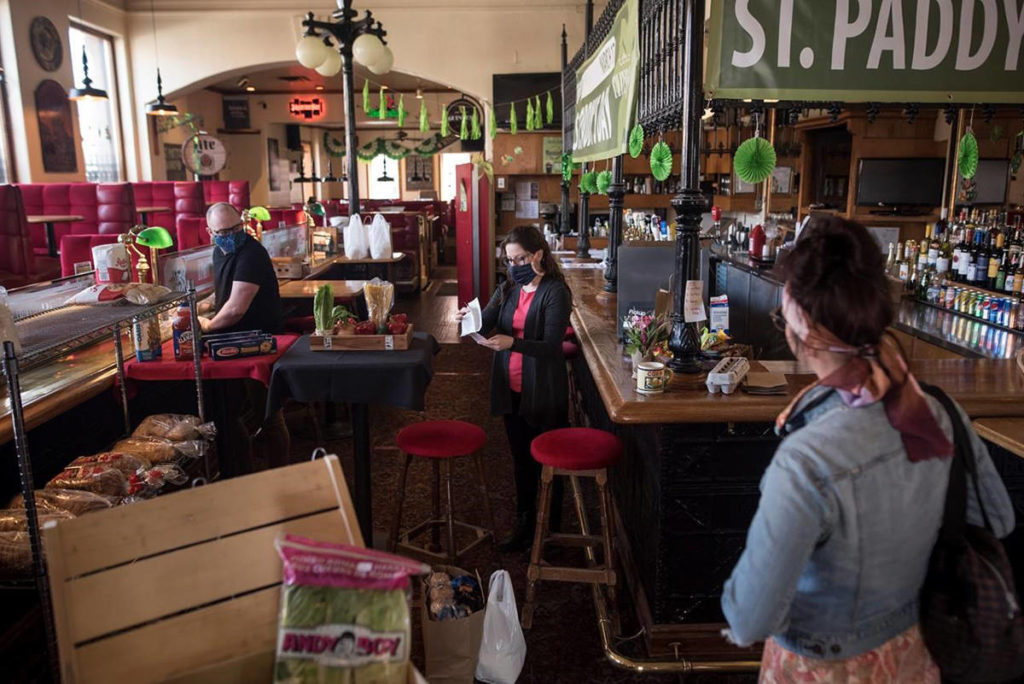 Restaurants pivot to groceries, cater to community amid COVID-19 woes