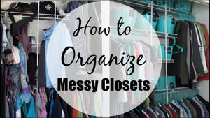 Don't know where to start on your organizing journey and feel overwhelmed? Don't have a lot of on money to spend? Have a small master closet? This video is ...