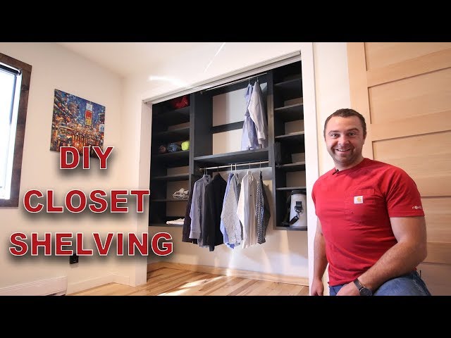 In this tutorial we will walk through the process of building closet shelving