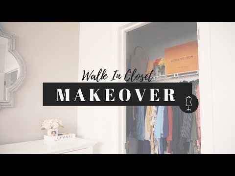 ORGANIZING MY WALK IN CLOSET | BEFORE & AFTER (PLUS TIPS)