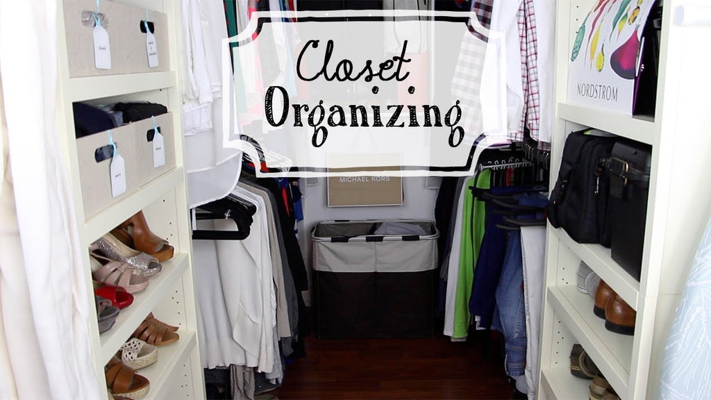 This video is about how I organized our master closet in hopes to inspire you! Sharing a closet with your spouse is no easy feat, but great organization, and ...