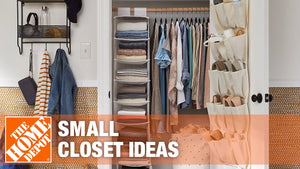 Small Closet Organization Ideas | The Home Depot by The Home Depot (1 month ago)