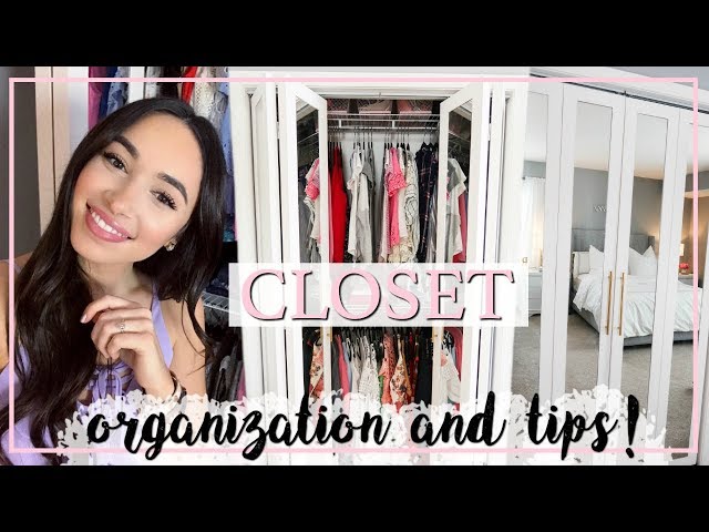 How to organize a small closet, get rid of clutter, and hacks to amplify your storage! Check out the links below and SUBSCRIBE & LIKE! XO Hanging shoe ...