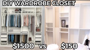 DIY IKEA PAX WARDROBE CLOSET on a $150 BUDGET Open Closet Filming Room Makeover by Amor Antasia (3 months ago)