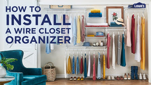 How To Install a Wire Closet Organizer by Lowe's Home Improvement (4 months ago)