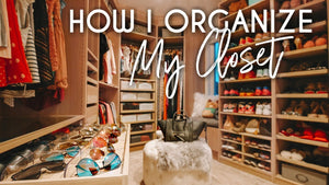 I take you guys into my closet and give you a FULL in depth tour of exactly how I organize and clean it up