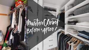 Today I'm sharing the before and after of my master bedroom closet makeover! I'm sharing all the tips I learned from our closet designers to make the MOST of a ...