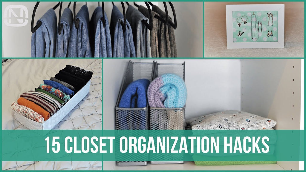 15 CLOSET ORGANIZATION HACKS - How to organize your closet | OrgaNatic by OrgaNatic (1 year ago)