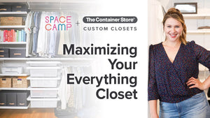 Maximize Your Everything Closet | 30% Off Elfa | Space Camp The Container Store Custom Closets by The Container Store (1 year ago)