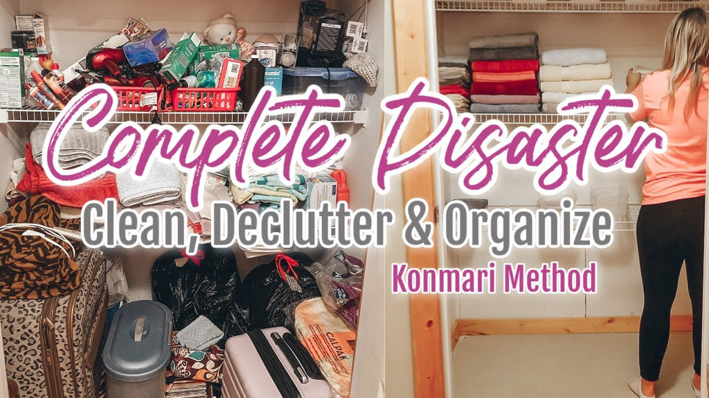 EXTREME CLOSET DECLUTTER | SMALL CLOSET DECLUTTER AND ORGANIZATION | SATISFYING BEFORE & AFTER by Olivia Sward (5 months ago)