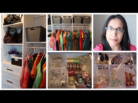 Walk In Closet Tour - My Punjabi Suit Collection - Canadian Born Indian