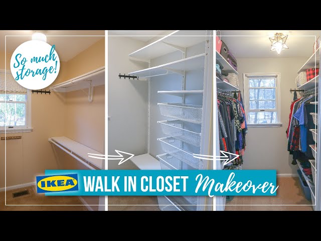 Hey guys, thank you so much for stopping by my channel - I truly appreciate it! In this video I am sharing my walk in master closet DIY makeover transformation ...