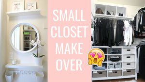 How to take your small closet to the NEXT LEVEL! This video is packed with closet tips, tricks, and inspiration to get your small closet project started! IKEA TRIP ...