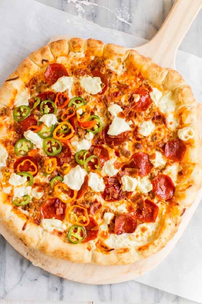 Stuffed Crust Pizza