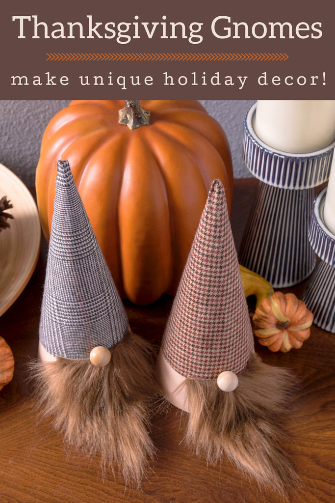 Thanksgiving Gnomes Make Cute Holiday Decor