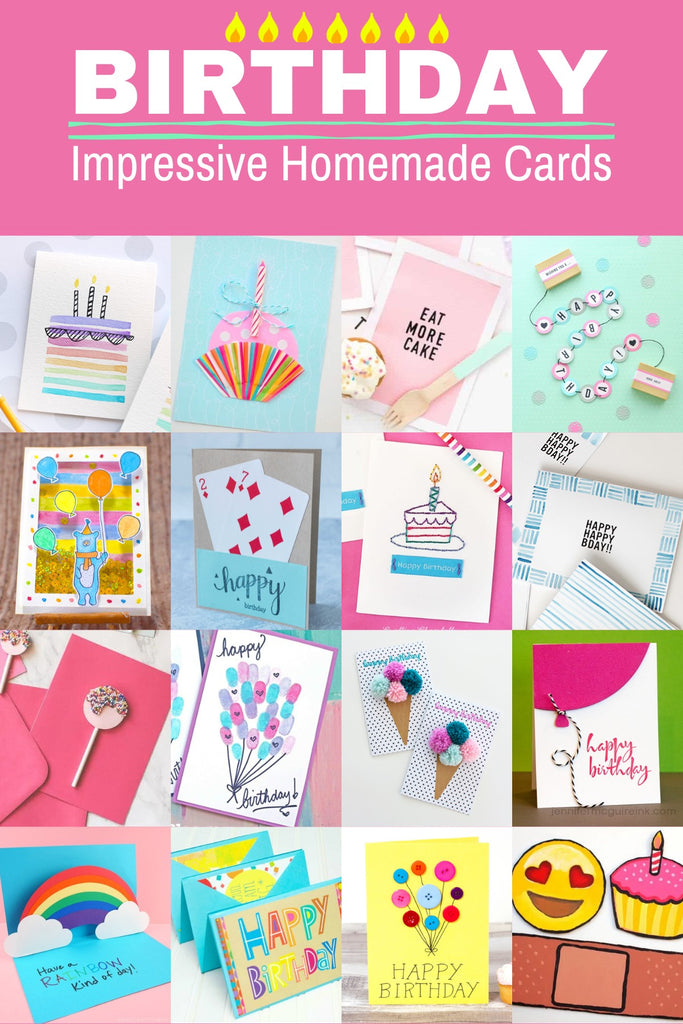 DIY Birthday Cards: Homemade Cards that Will Impress