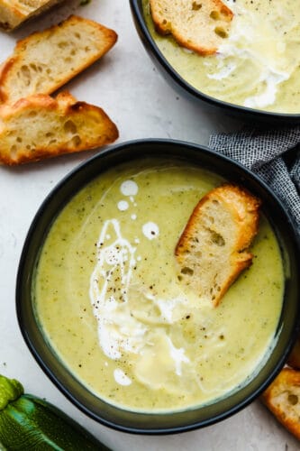 Creamy Zucchini Soup