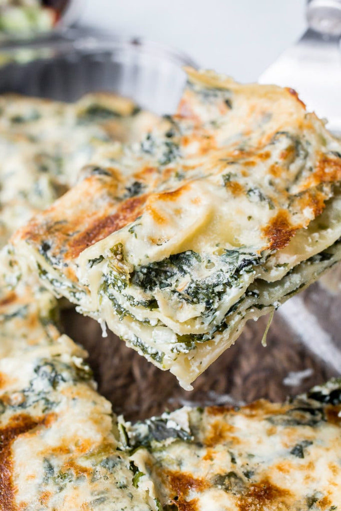 Easy Spinach Lasagna