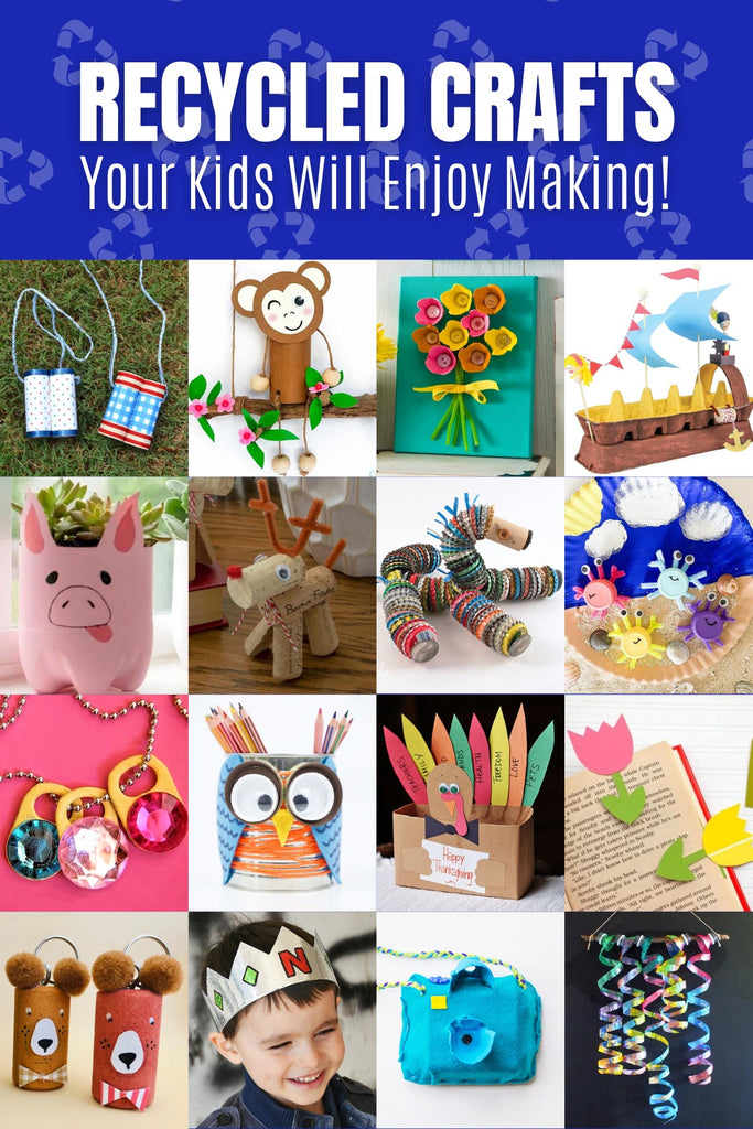 Recycled Crafts for Kids: Creative Ways for Kids to Reuse Materials