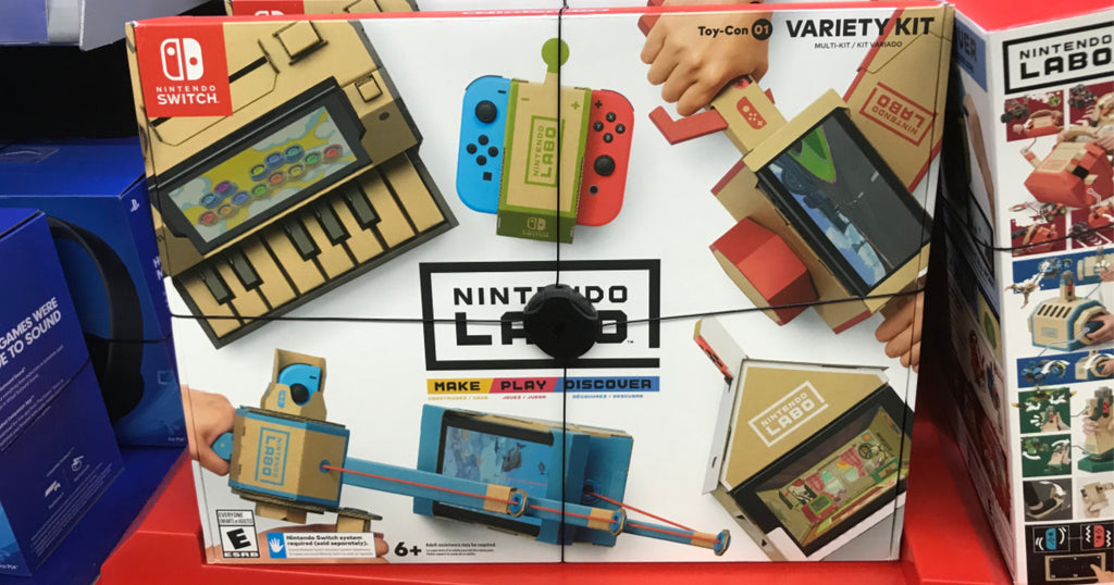 Nintendo Switch Labo Kits Only $19.99 (Regularly $60+)