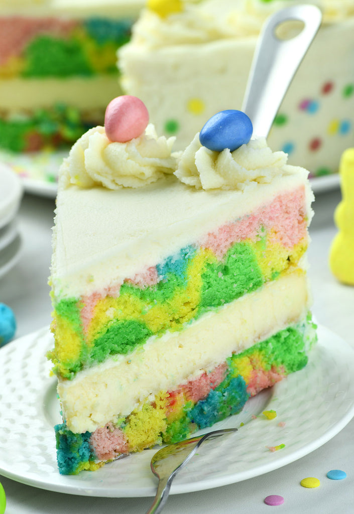Easter Cheesecake Cake