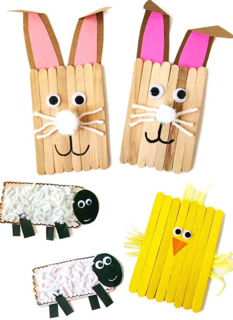 Get Crafty This Spring With Easter Popsicle Stick Crafts