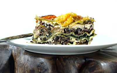 Потрясающая лазанья из чечевицы и баклажанов